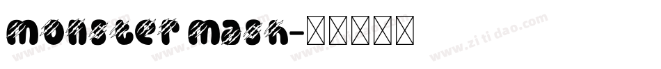 Monster Mash字体转换